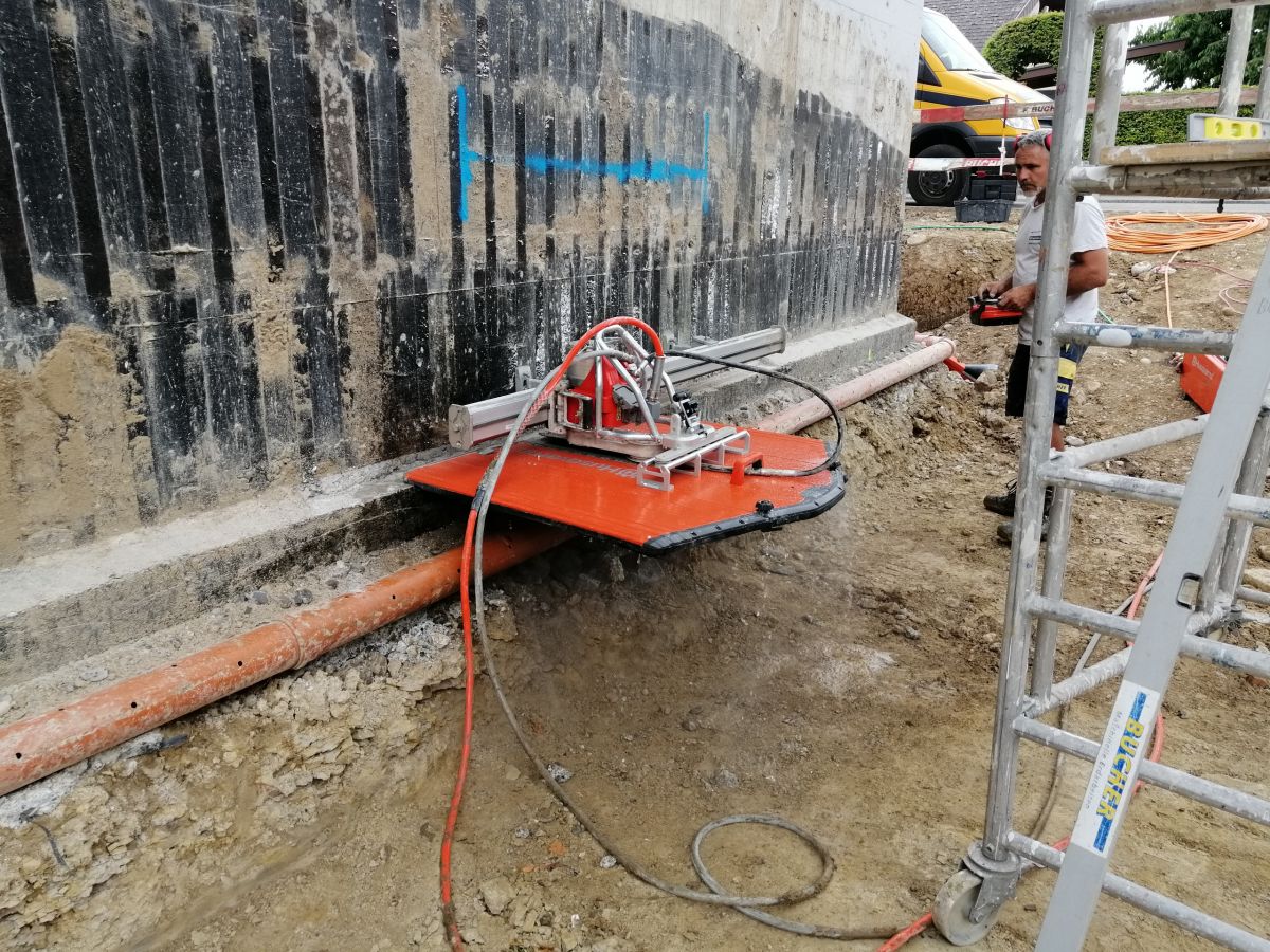 Beton schneiden & bohren buchertiefbau